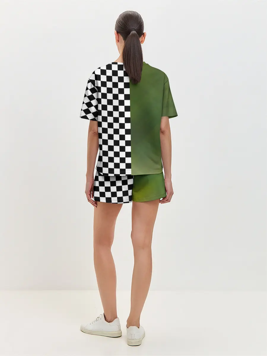 Женская пижама с шортами / Френдзона Кроки