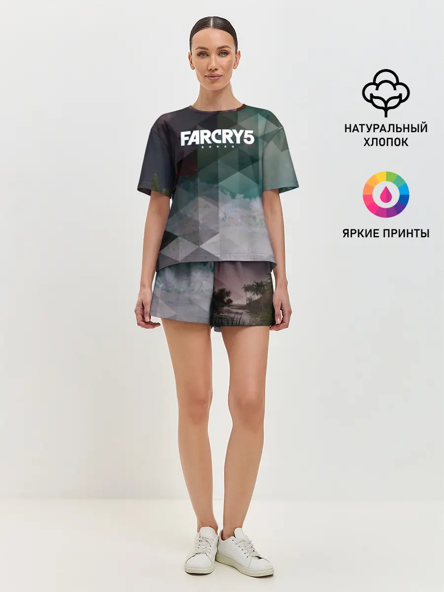 Женская пижама с шортами / FarCry polygon