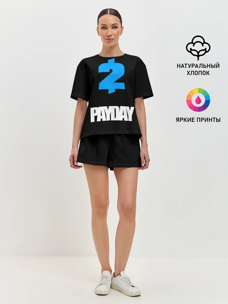 Женская пижама с шортами / PAYDAY