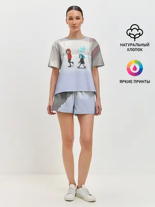 Женская пижама с шортами / Sally Face