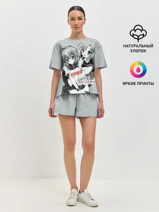 Женская пижама с шортами / Японская анимация