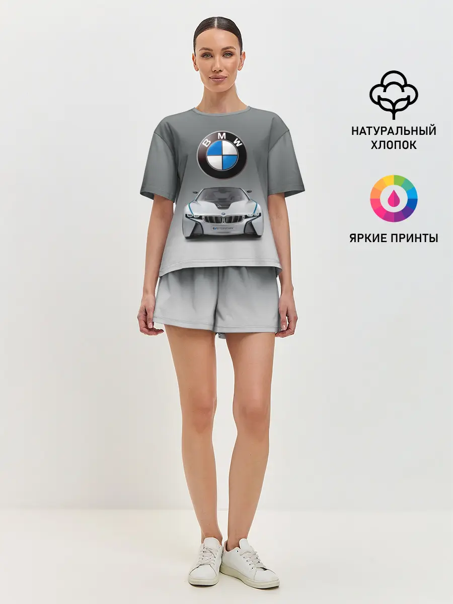 Женская пижама с шортами / BMW Vision