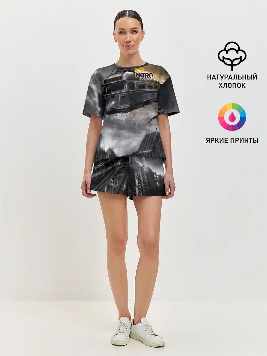Женская пижама с шортами / Metro Exodus