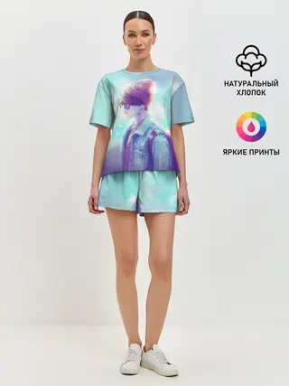 Женская пижама с шортами / BTS. Jimin