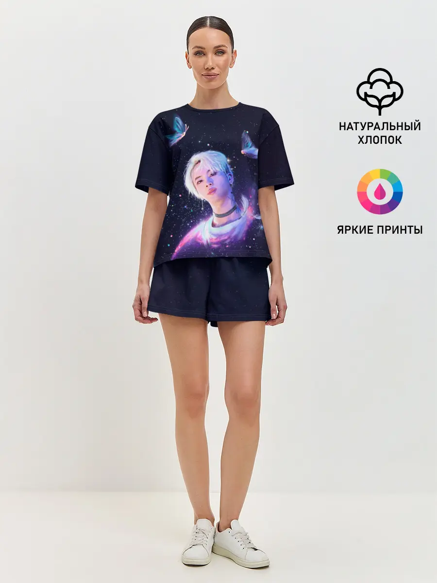 Женская пижама с шортами / BTS. DNA