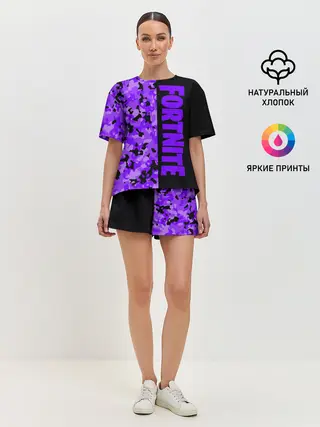 Женская пижама с шортами / Fortnite