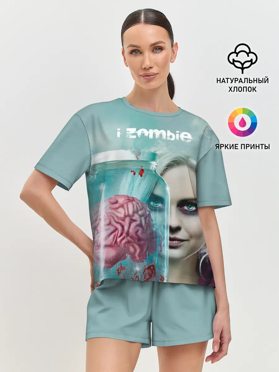 Женская пижама с шортами / i-ZOMBIE