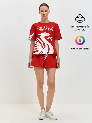 Женская пижама с шортами / Ливерпуль