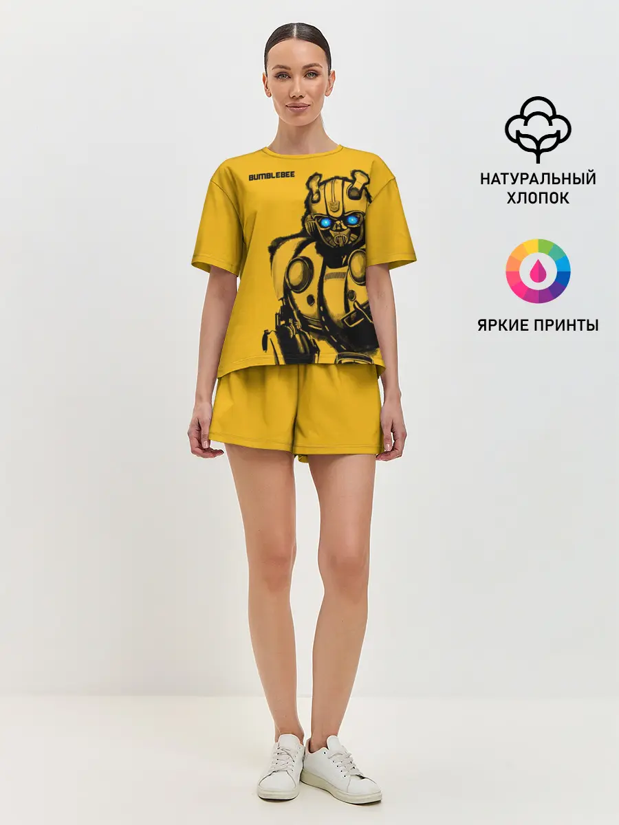 Женская пижама с шортами / BUMBLEBEE