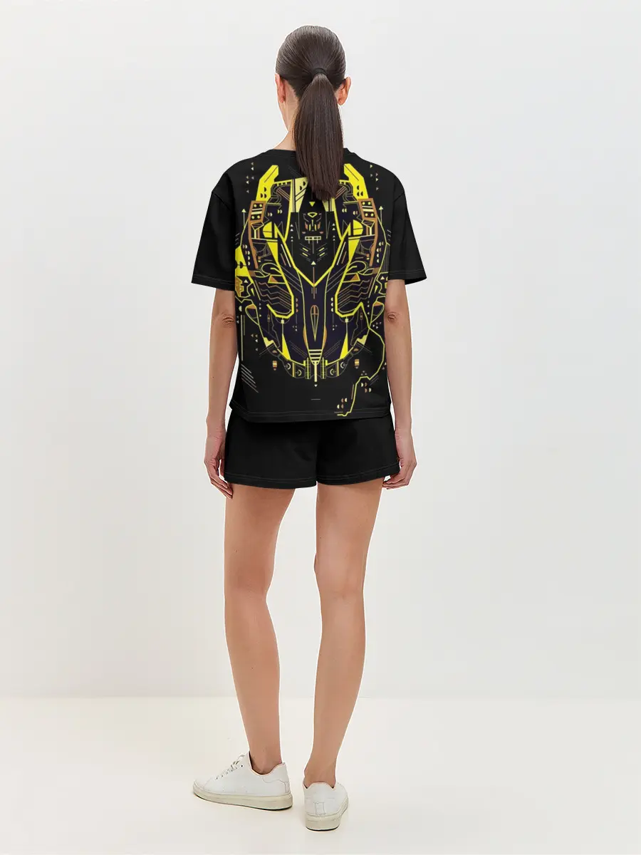 Женская пижама с шортами / Автобот Бамблби