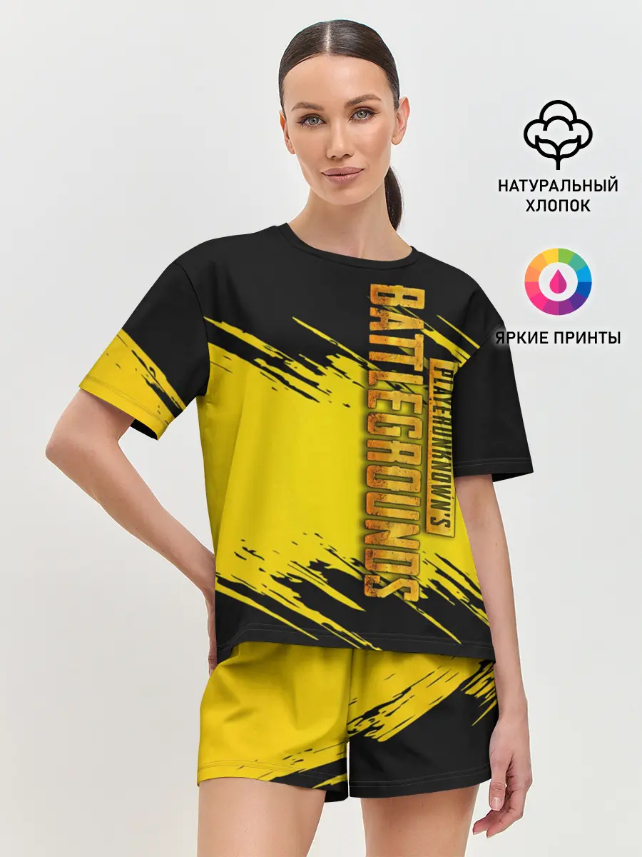 Женская пижама с шортами / PUBG