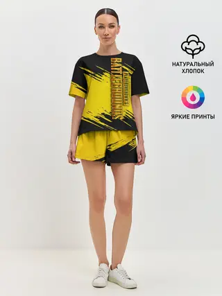 Женская пижама с шортами / PUBG