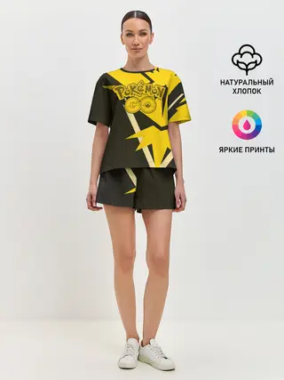 Женская пижама с шортами / Pokemon GO