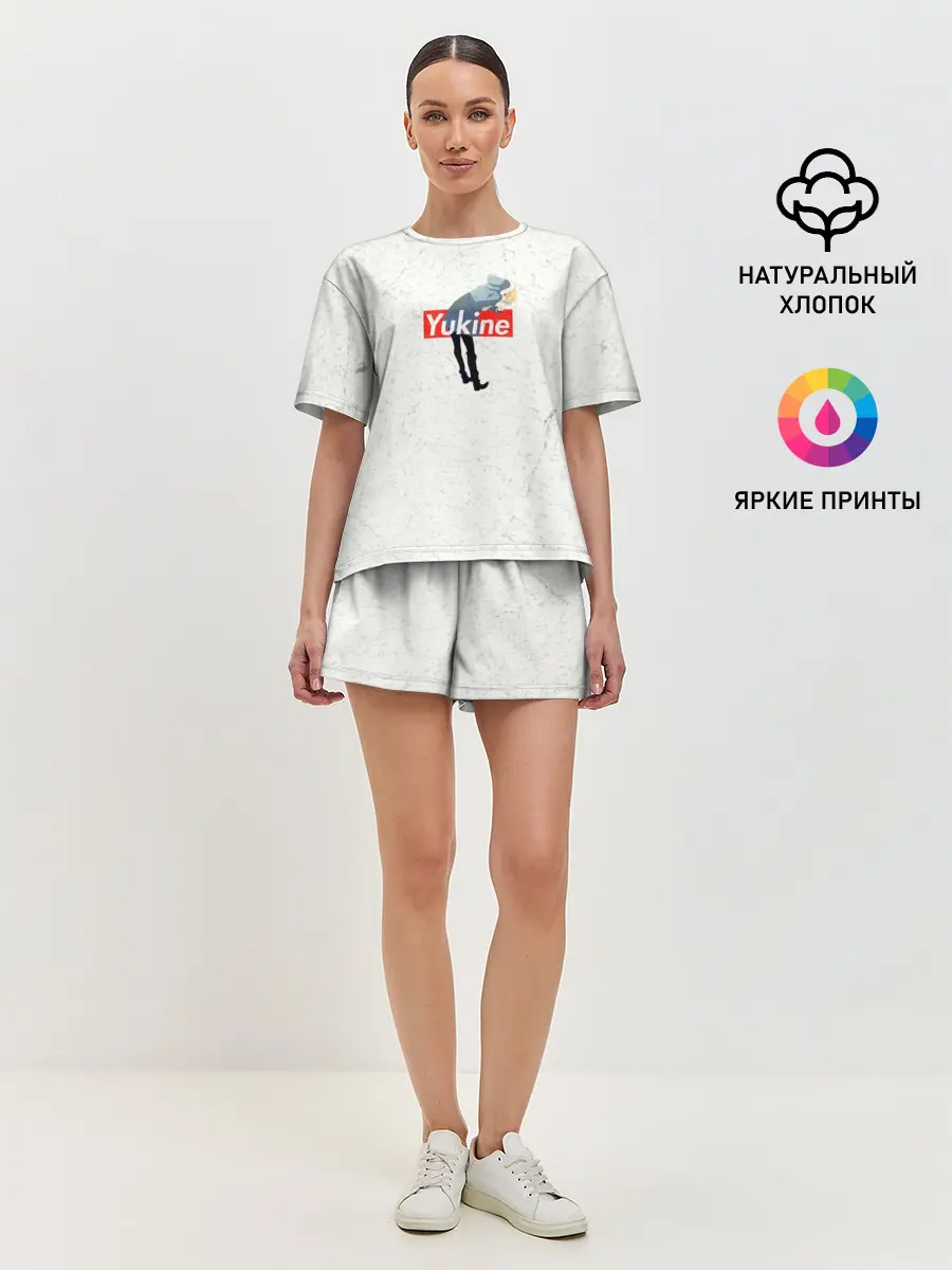 Женская пижама с шортами / Yukine