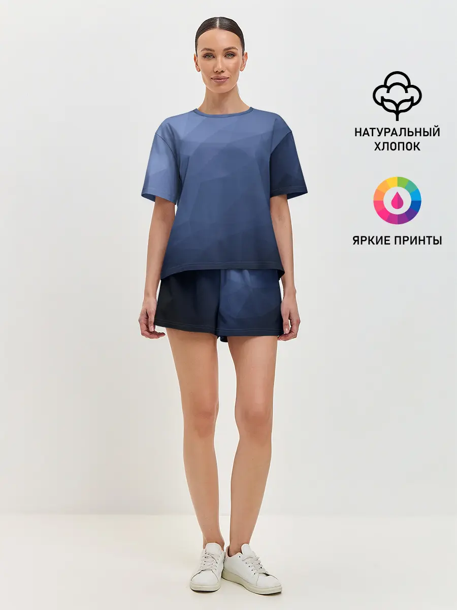 Женская пижама с шортами / АБСТРАКЦИЯ