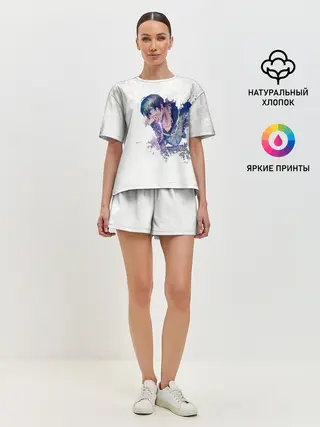 Женская пижама с шортами / Романтичный Ято. БЕЗДОМНЫЙ БОГ