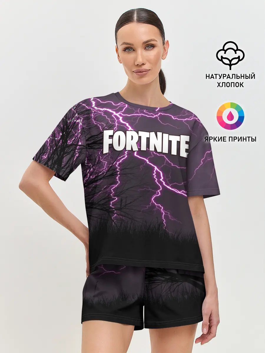 Женская пижама с шортами / FORTNITE