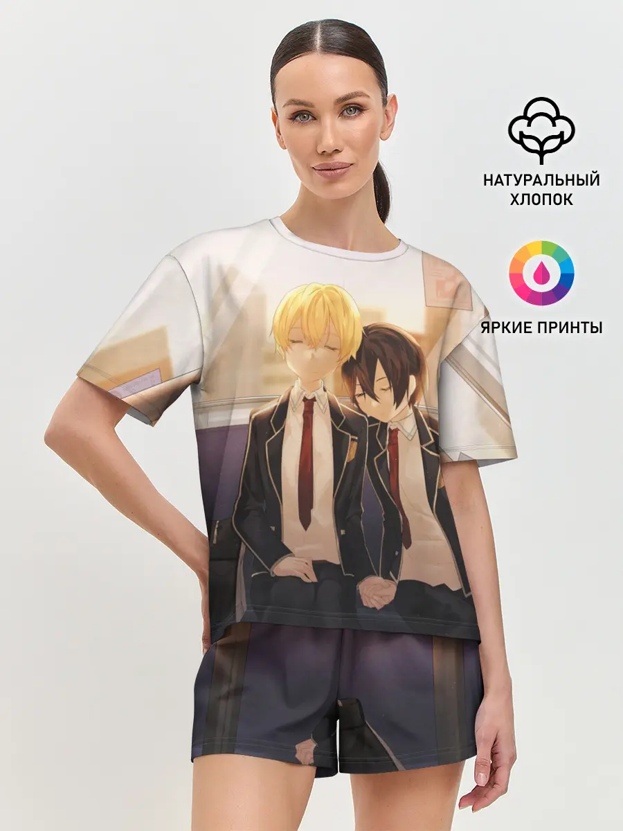 Женская пижама с шортами / Мастера меча