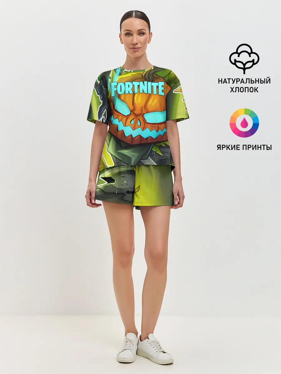 Женская пижама с шортами / Fortnite Save the World