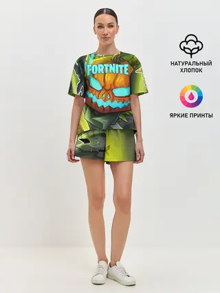 Женская пижама с шортами / Fortnite Save the World