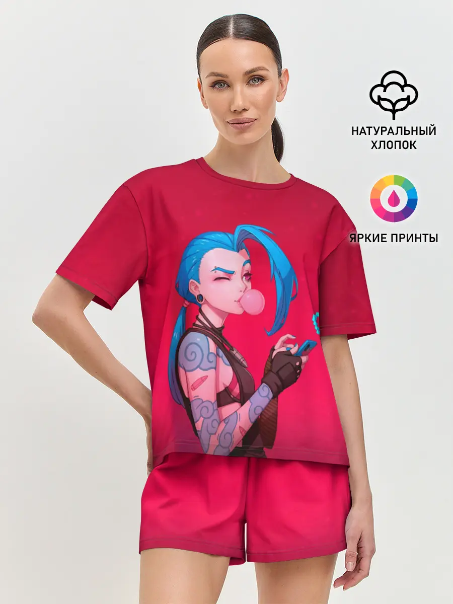 Женская пижама с шортами / Jinx in love