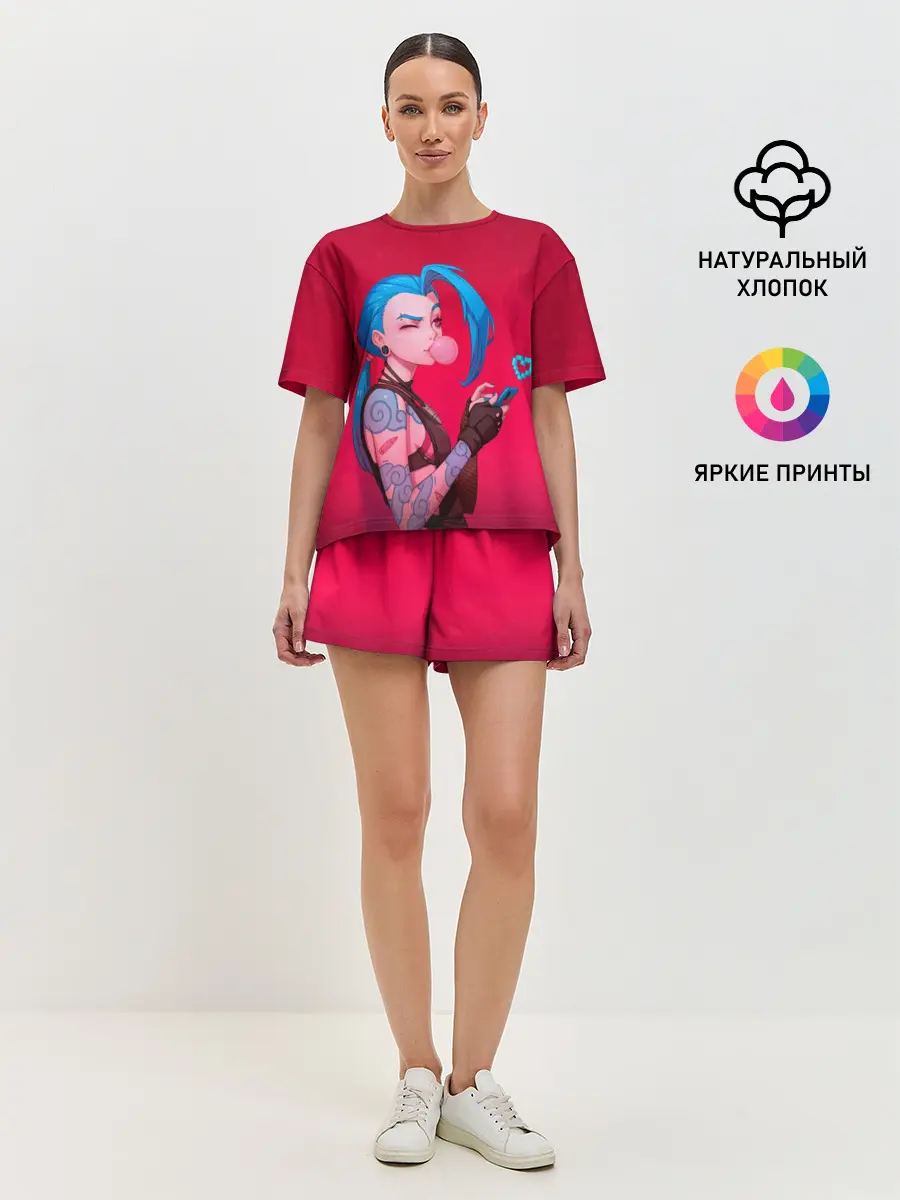 Женская пижама с шортами / Jinx in love