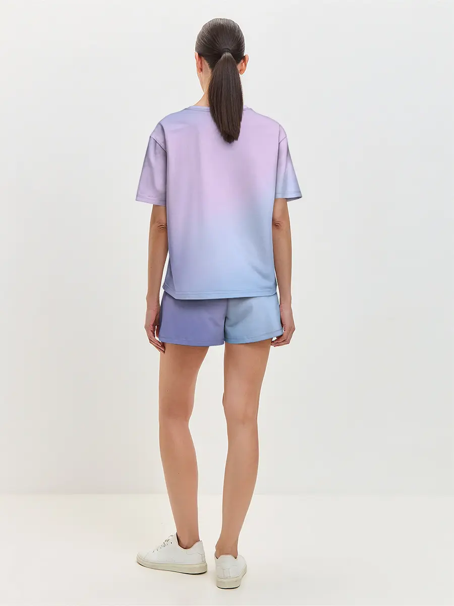 Женская пижама с шортами / Lions love