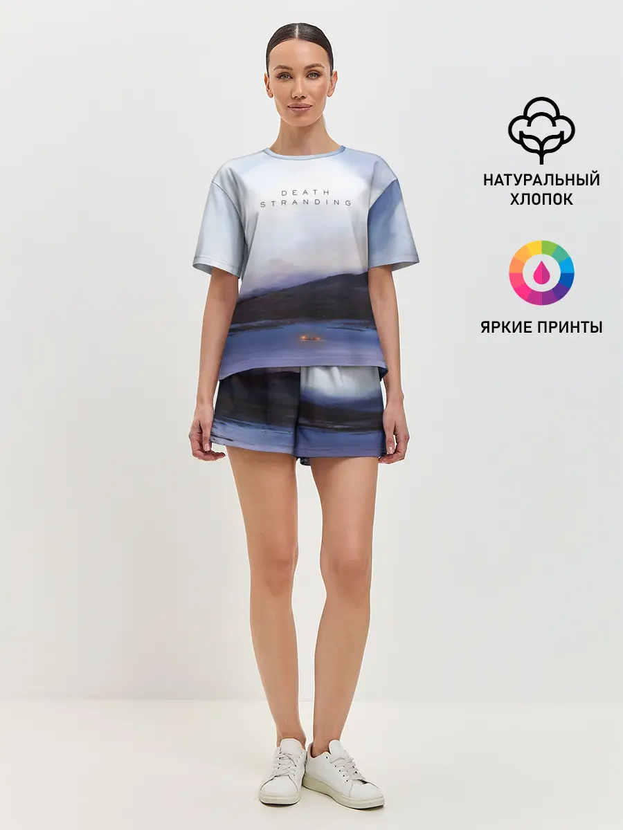 Женская пижама с шортами / DEATH STRANDING