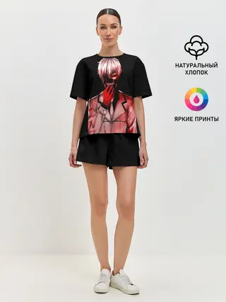 Женская пижама с шортами / Канеки Кен