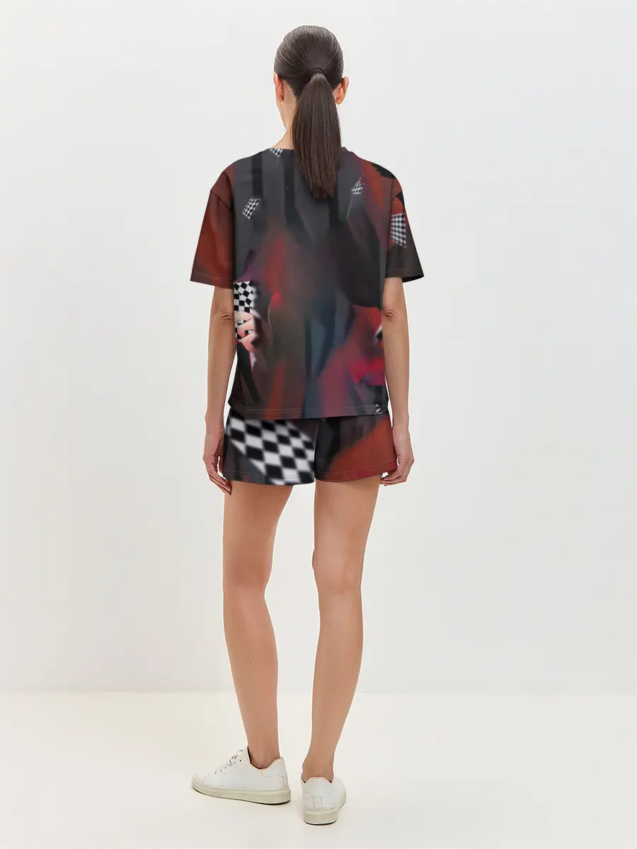 Женская пижама с шортами / kakegurui yumeko art