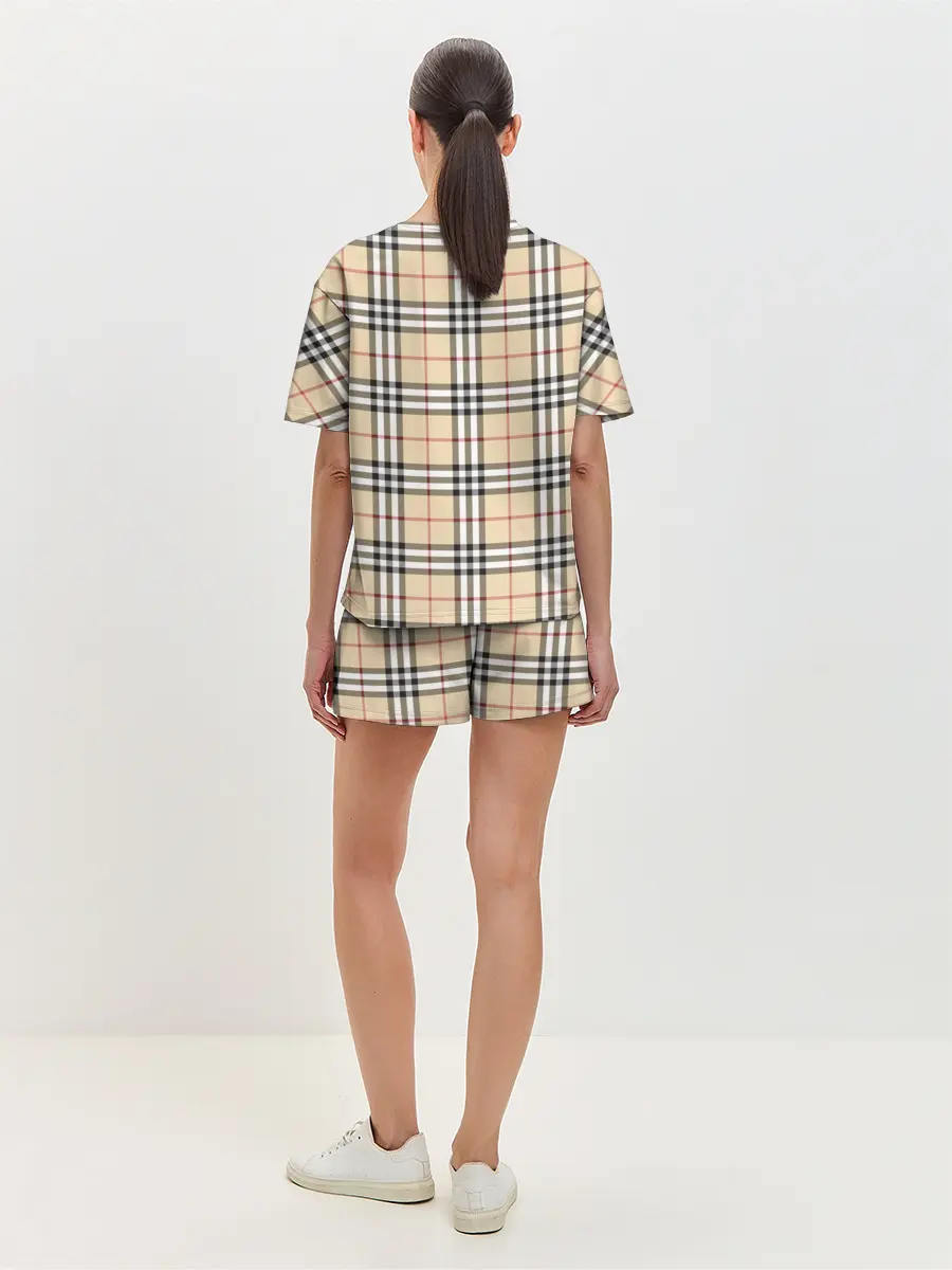 Женская пижама с шортами / Nova check