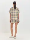 Женская пижама с шортами / Nova check