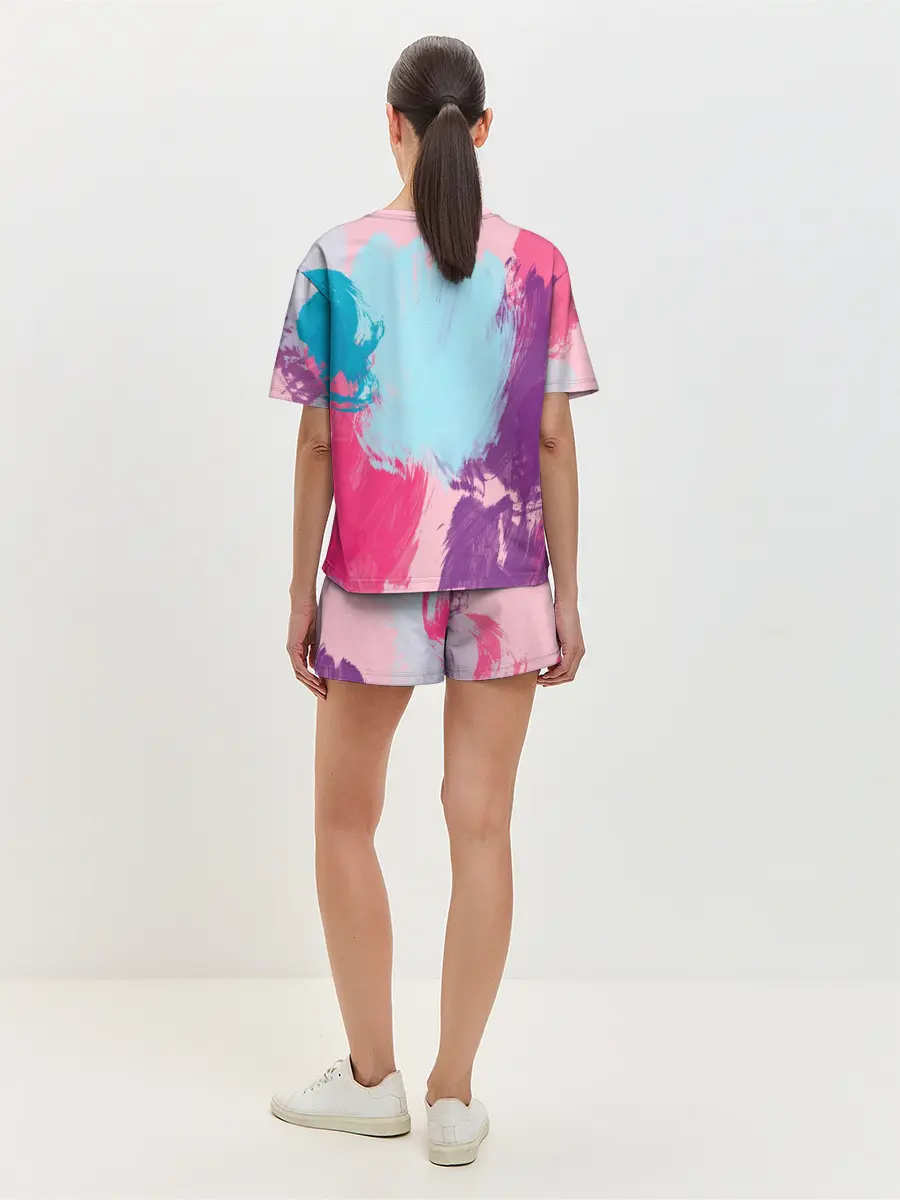 Женская пижама с шортами / BTS