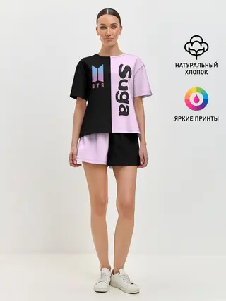 Женская пижама с шортами / BTS Suga