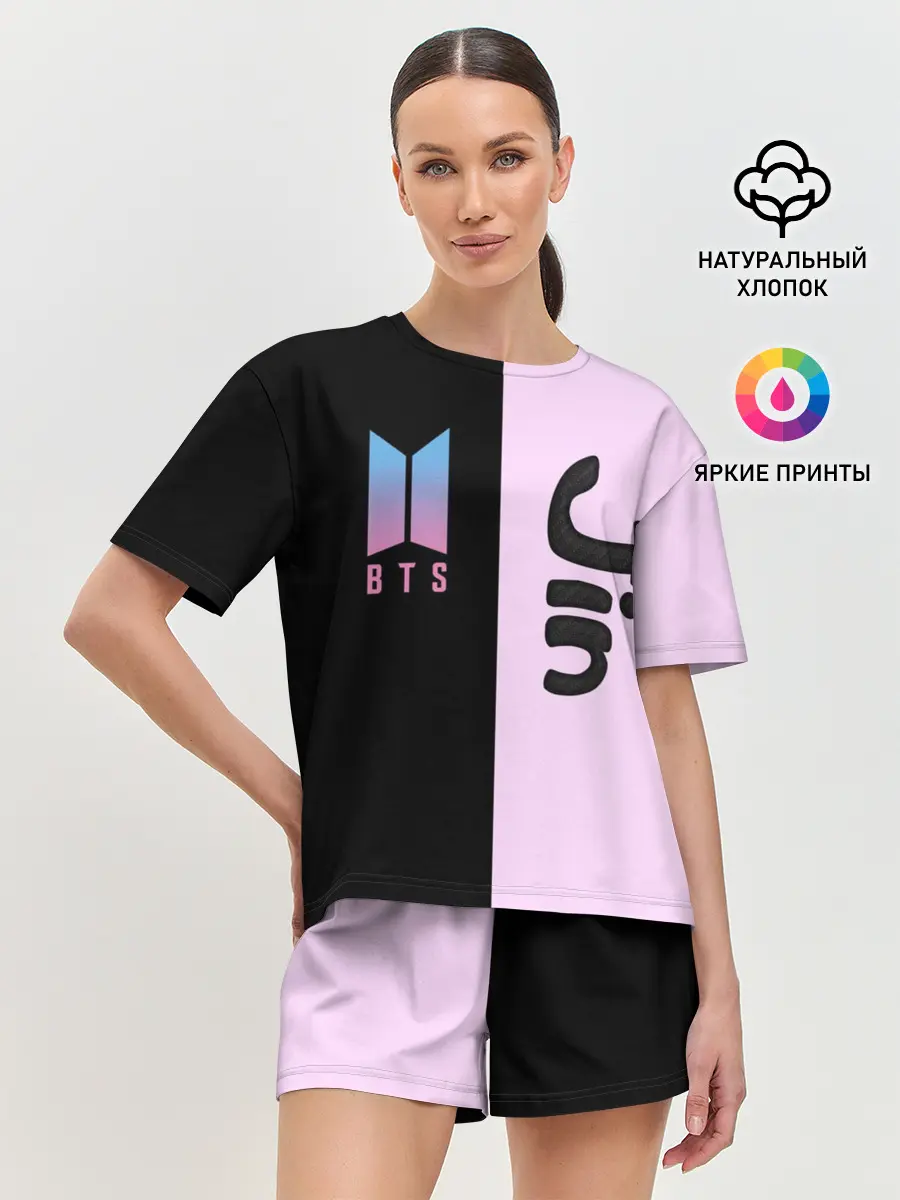 Женская пижама с шортами / BTS Jin