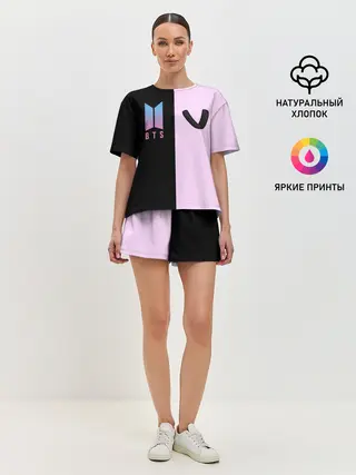 Женская пижама с шортами / BTS V
