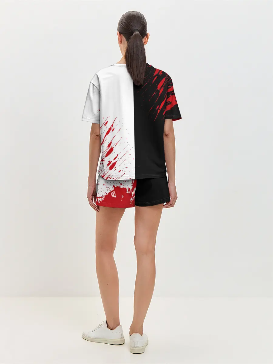 Женская пижама с шортами / Monokuma вторая сущность