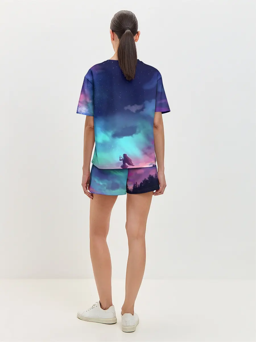 Женская пижама с шортами / Фейри Тейл рассвет