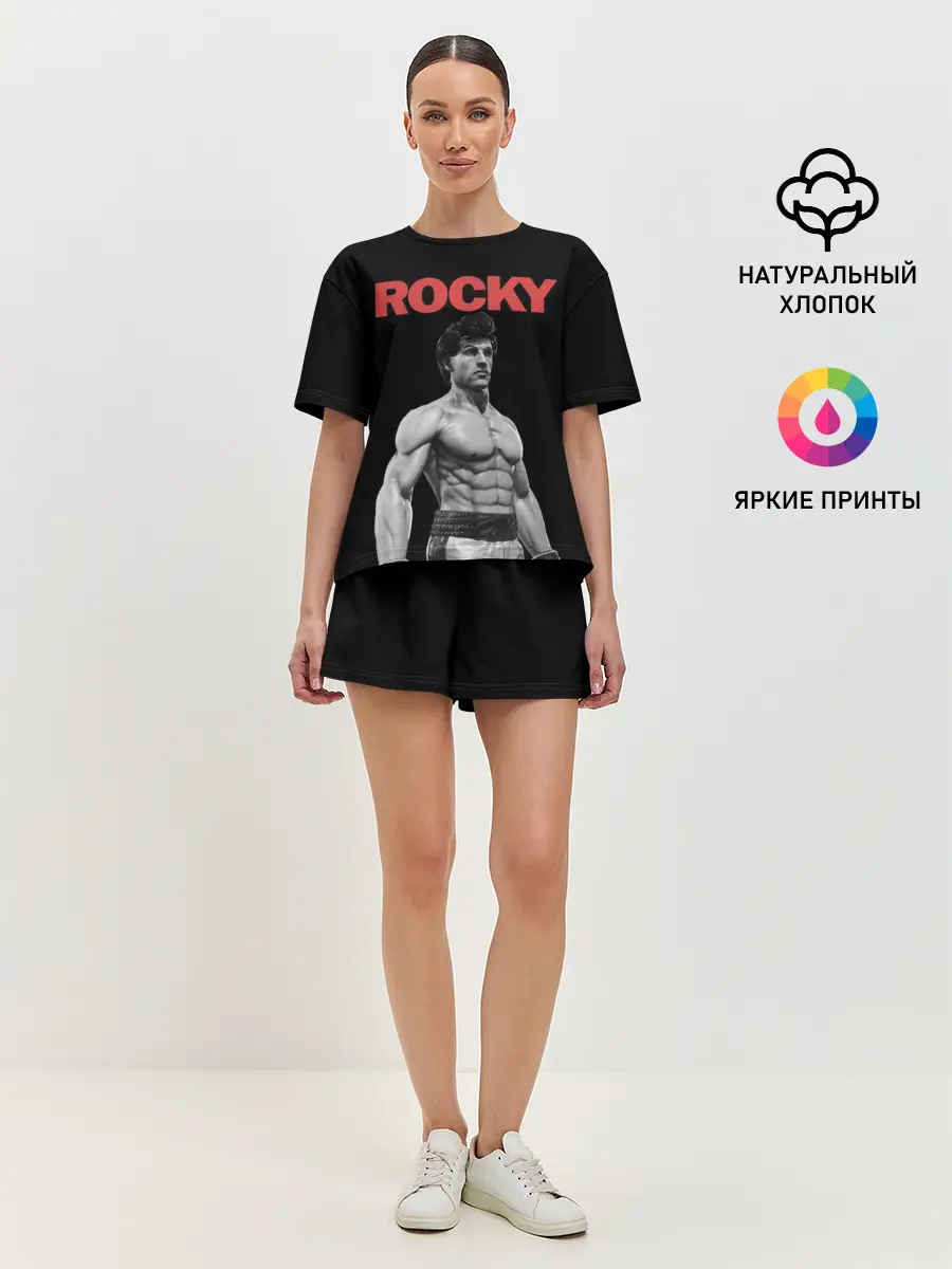 Женская пижама с шортами / ROCKY