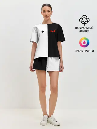 Женская пижама с шортами / MONOKUMA Eyes