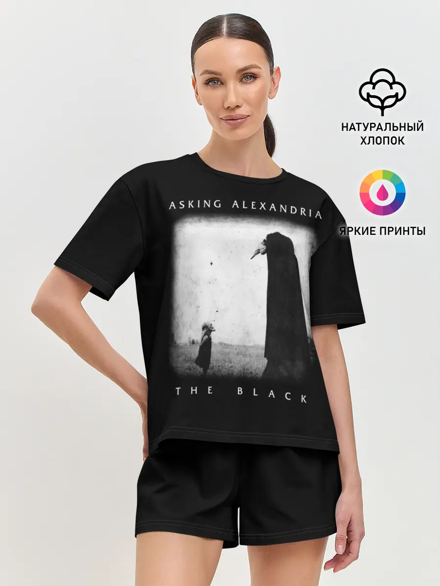 Женская пижама с шортами / Asking Alexandria