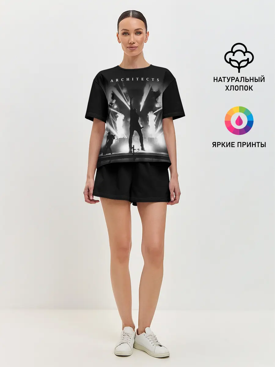 Женская пижама с шортами / Architects