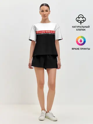 Женская пижама с шортами / BTS
