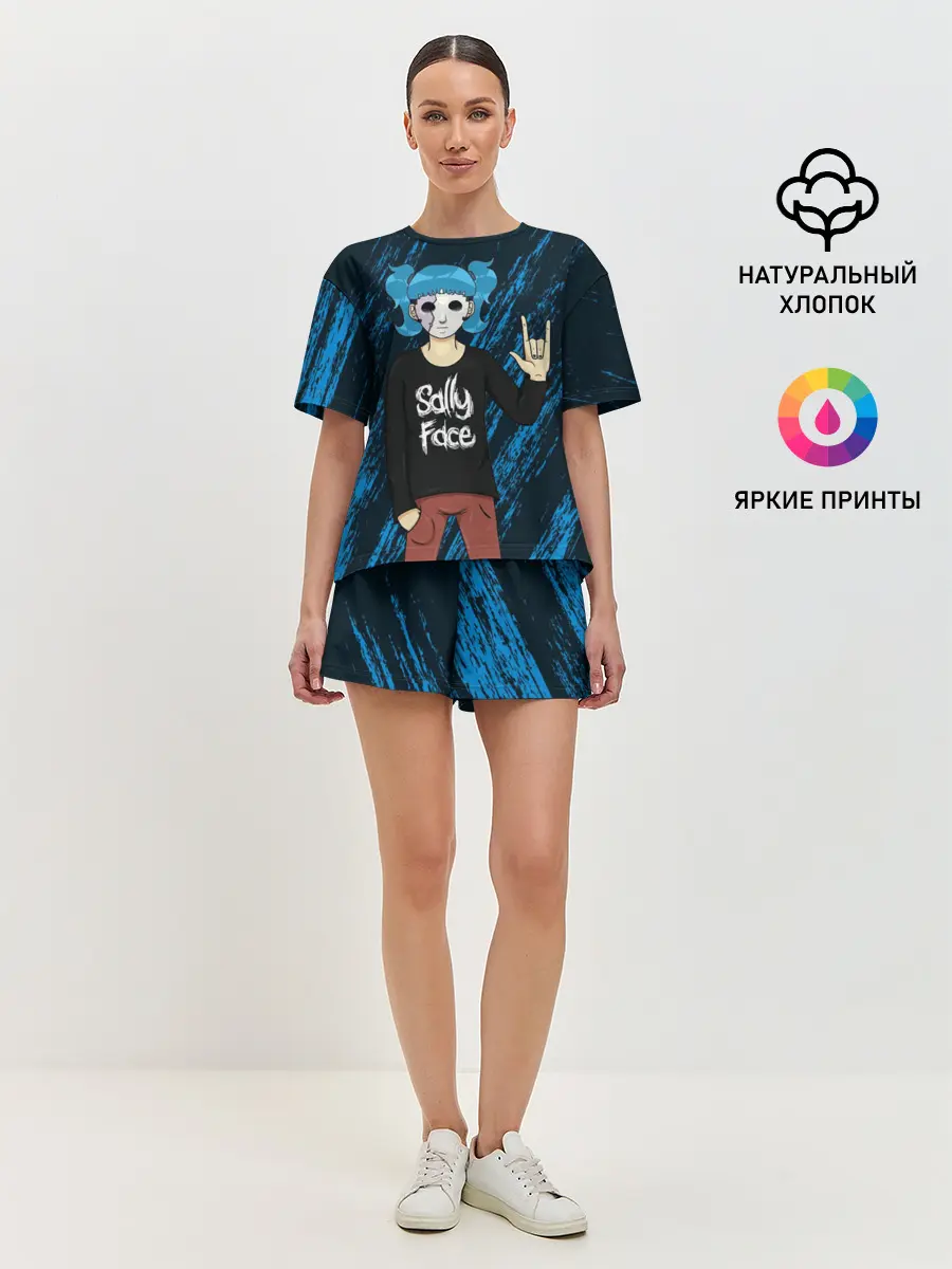 Женская пижама с шортами / Sally Face по Року