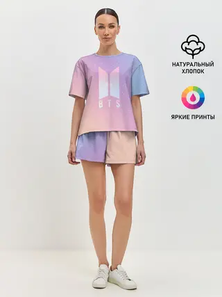 Женская пижама с шортами / BTS LOVE YOURSELF / БТС СТАРС