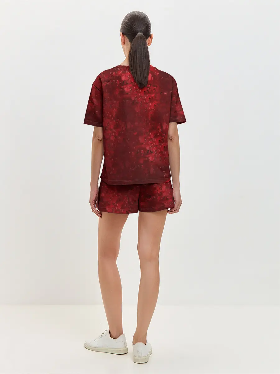 Женская пижама с шортами / Marshmello