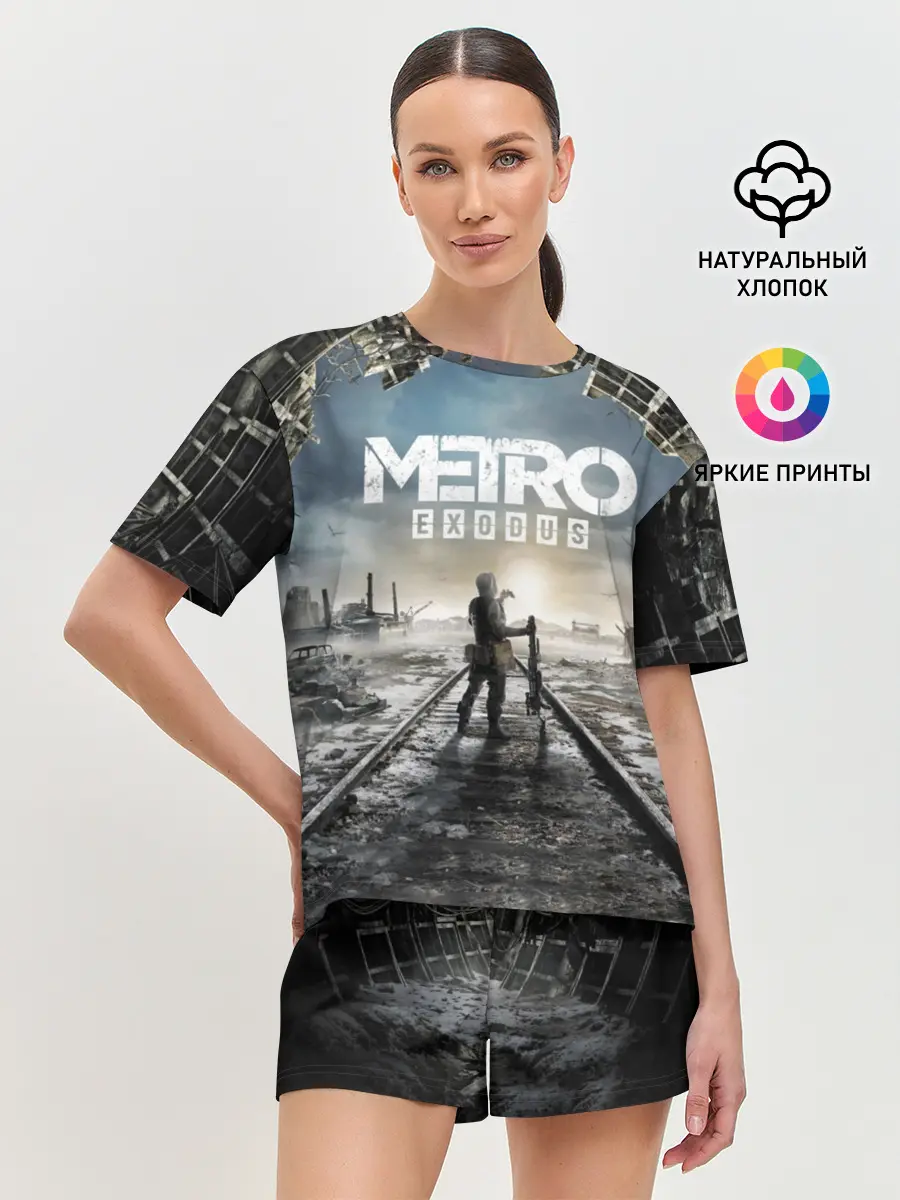 Женская пижама с шортами / Metro