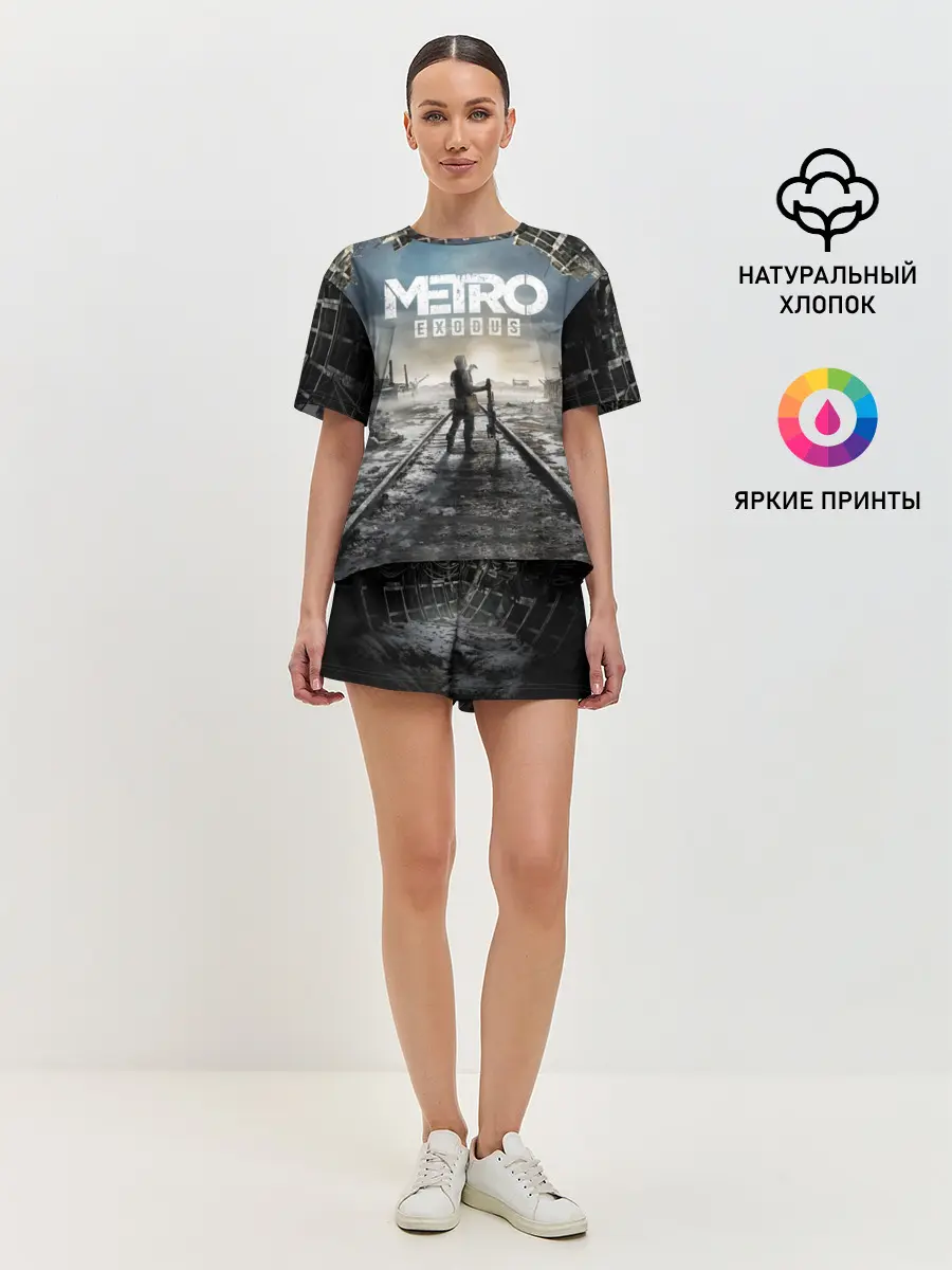 Женская пижама с шортами / Metro