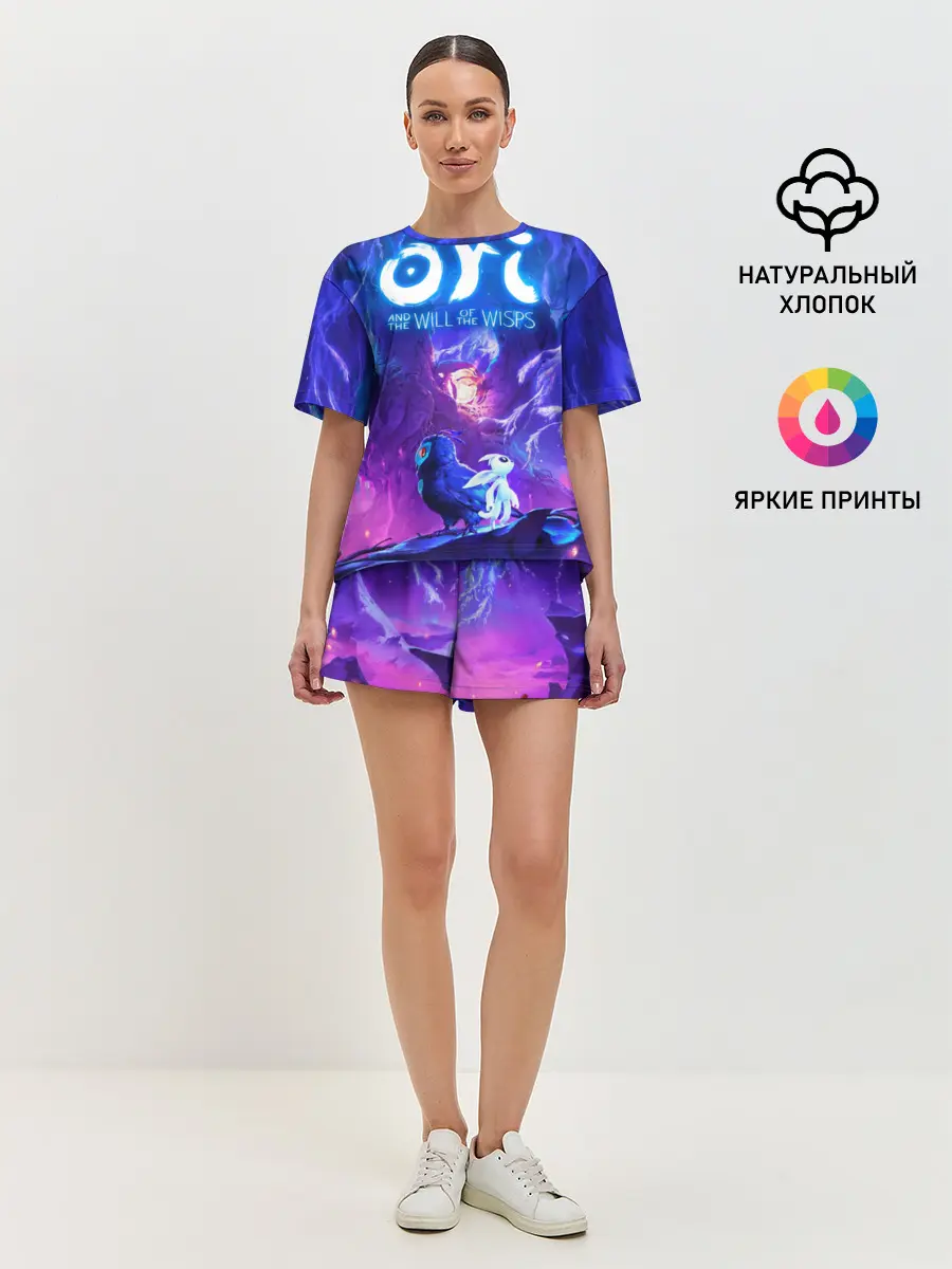 Женская пижама с шортами / Ori - And The Will Of The Wisp