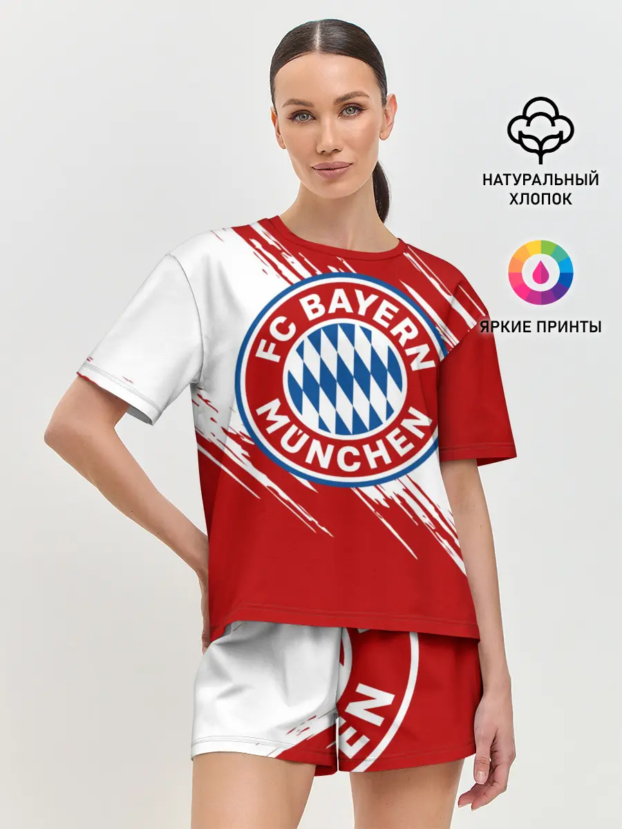 Женская пижама с шортами / Бавария